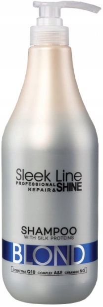 stapiz sleek line szampon z jedwabiem blond