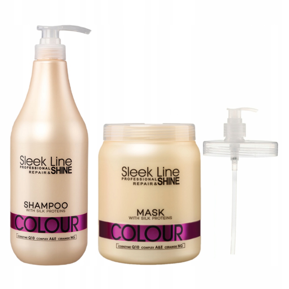 stapiz sleek line szampon z jedwabiem do włosów farbowanych opinie