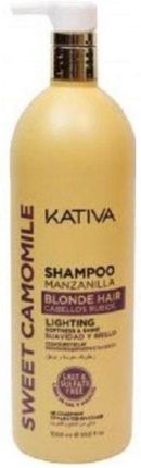 sweet camomile shampoo manzanilla szampon do włosów blond 250ml