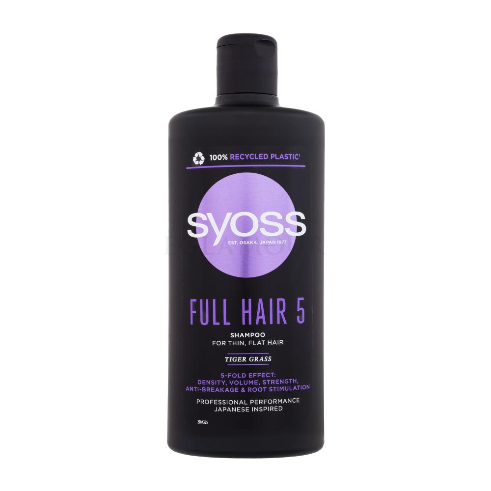 syoss szampon full hair 5 jaki zapach