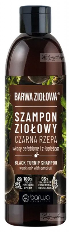 szampon barwa czrna rzepa skład