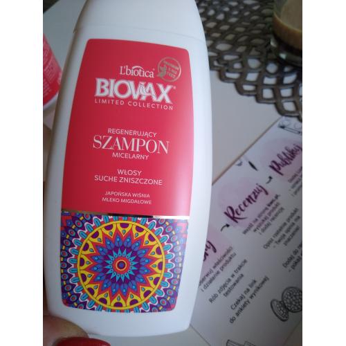 szampon biovax japonska wisnia cocolita