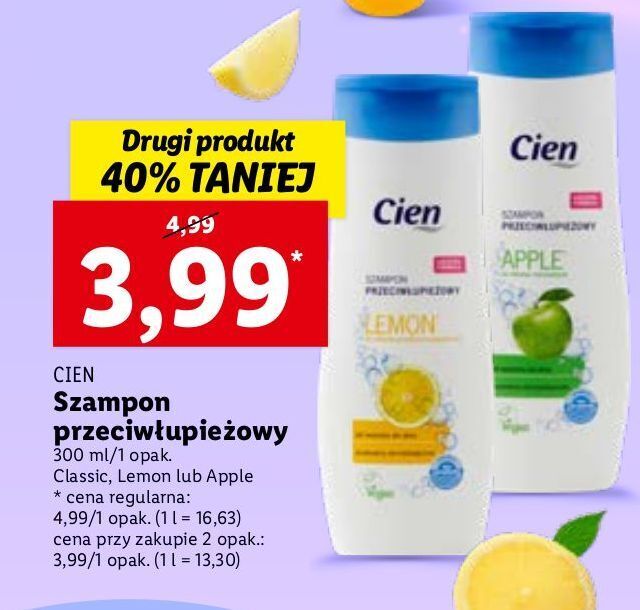 szampon cien lidl