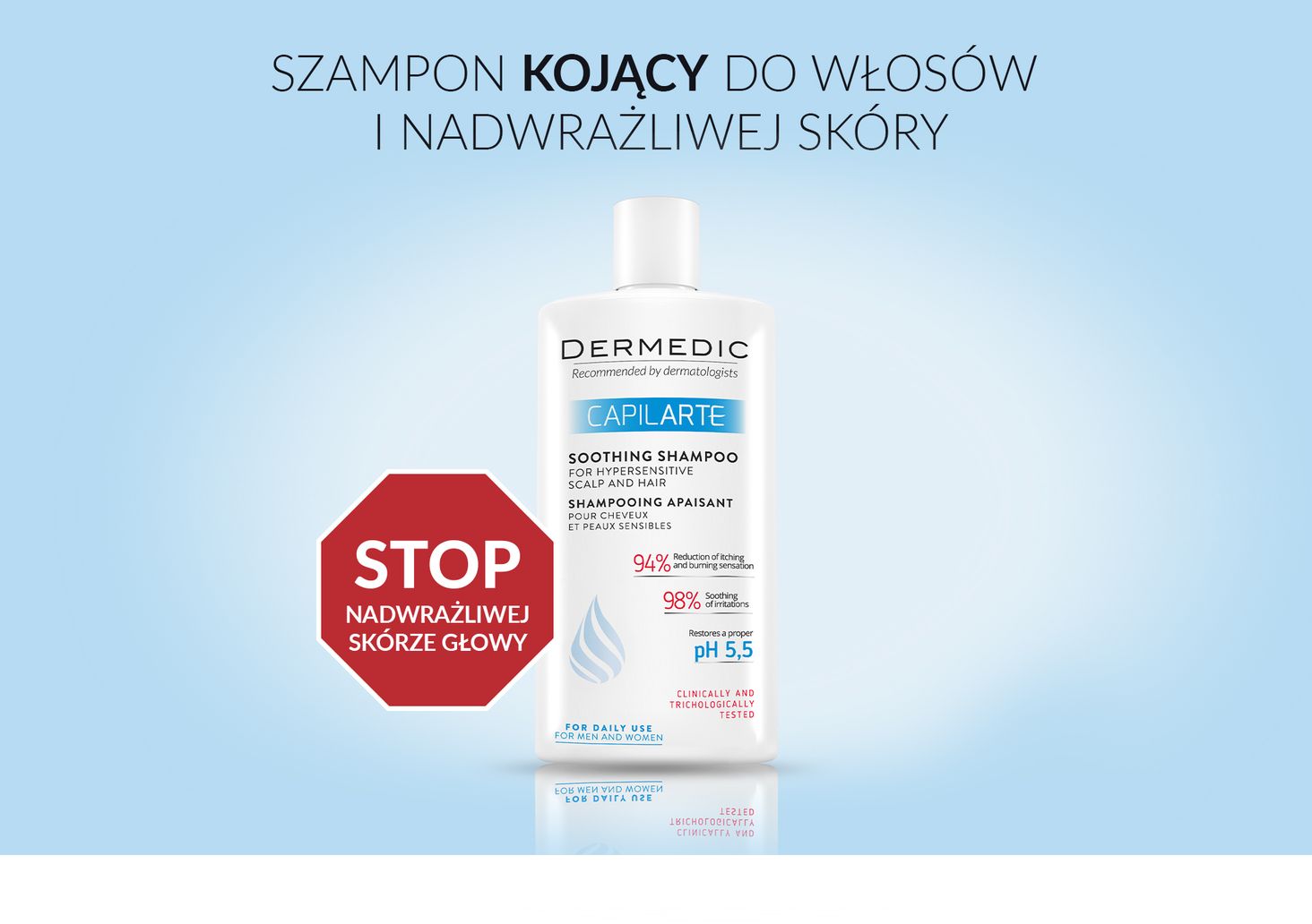 szampon dermedic capilarte do skóry wrazliwej opinie