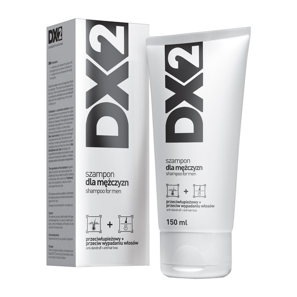 szampon dla mężczyzn dx2 czarny