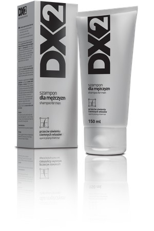 szampon dla mężczyzn na siwe włosy dx2
