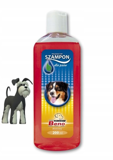 szampon dla psów z aloesem i gliceryną