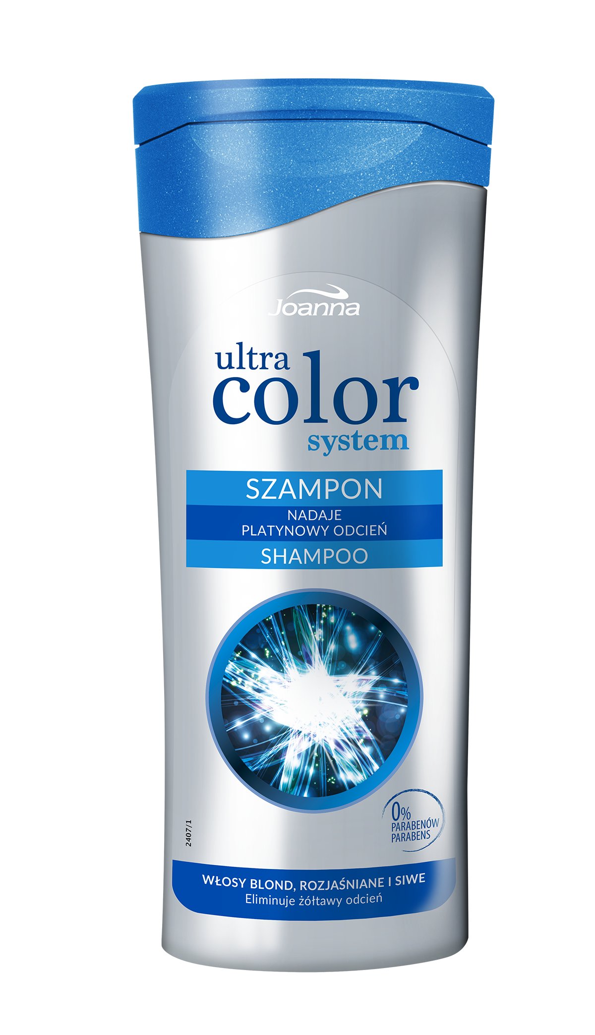 szampon do siwych włosów zeby nie zolkly joanna mrozny kolor