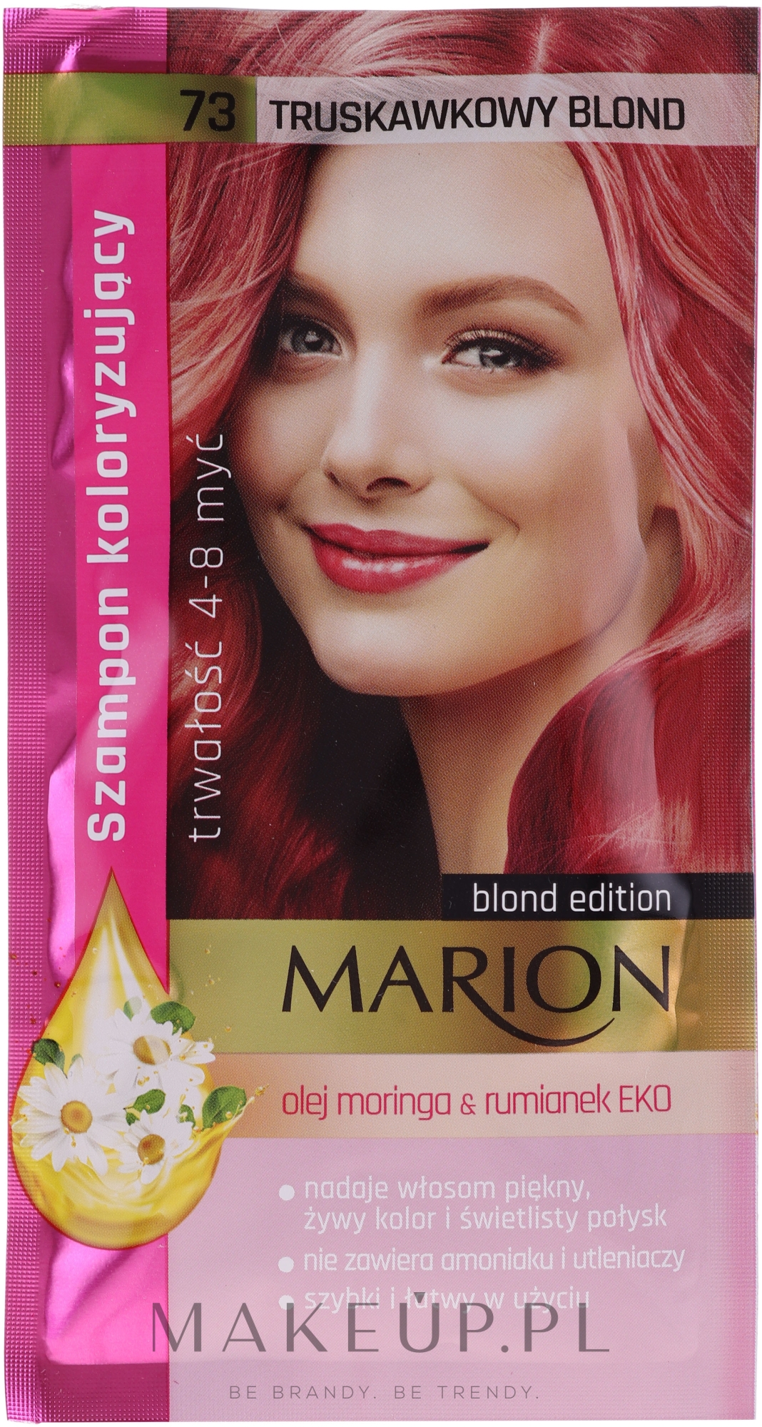 szampon do włosów farbujący na różowo bez sls