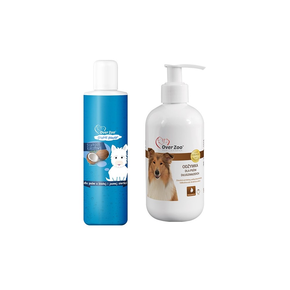 szampon i odżywka z botaniki kokosowy dla psa