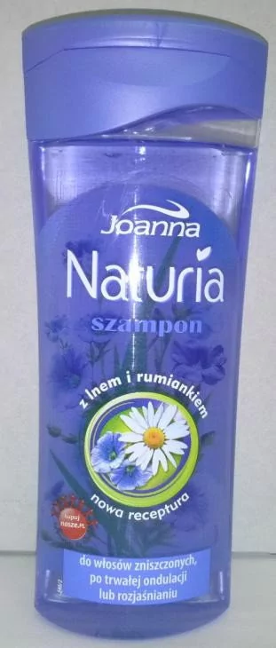 szampon joanna naturia z lnem rumiankiem