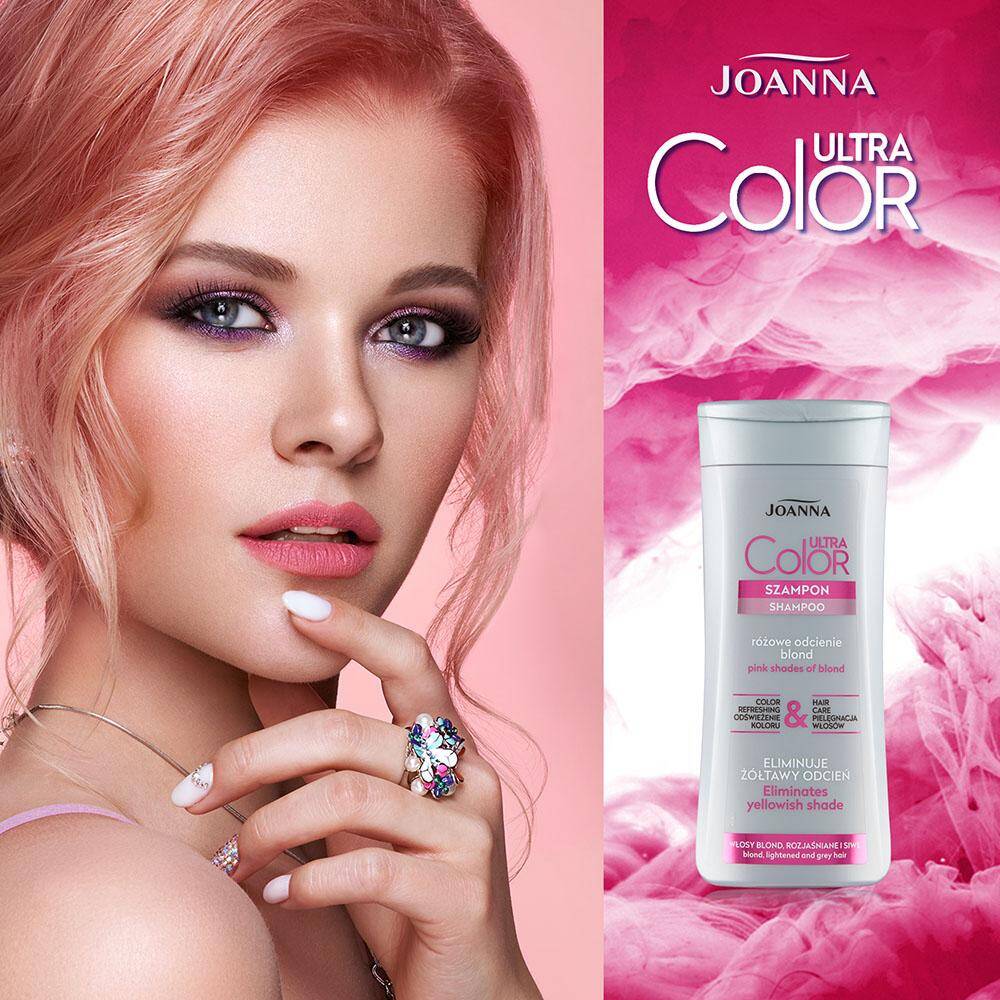 szampon joanna różowy natura