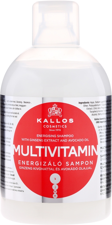 szampon kallos multivitamin opinie