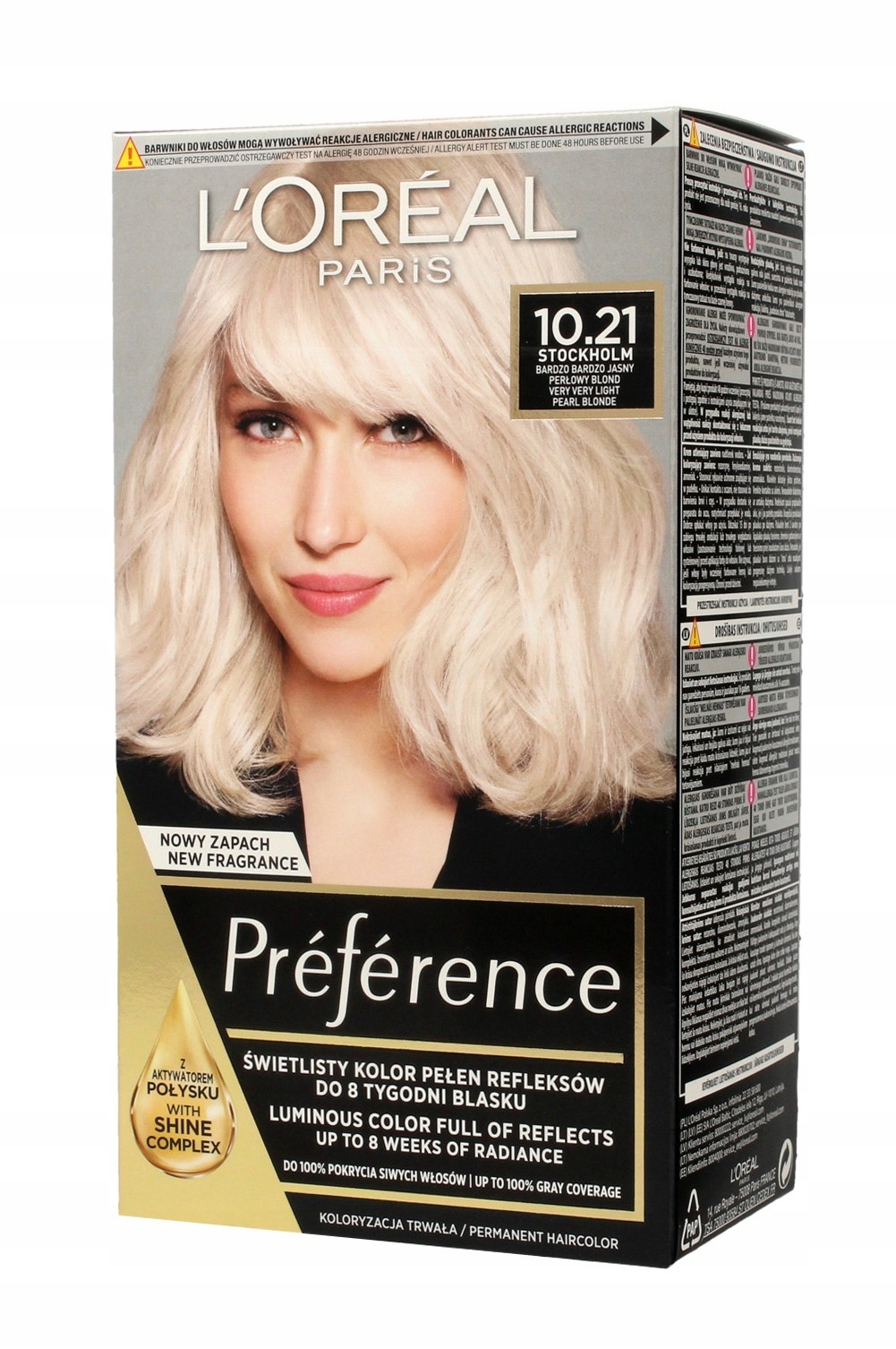 szampon koloryzujacy loreal jasny perlowy blond allegro