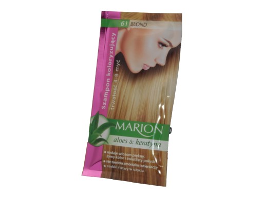 szampon koloryzujący marion blond 61 na balejaż