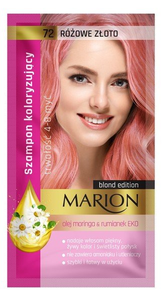 szampon koloryzujący na różowo