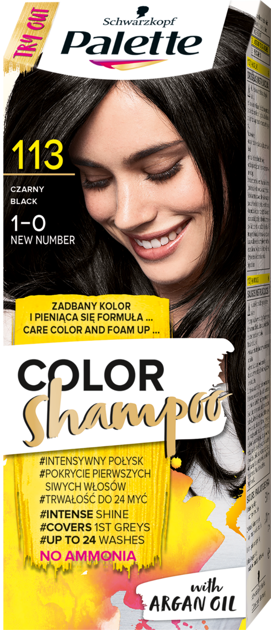 szampon koloryzujący palette jak stosować