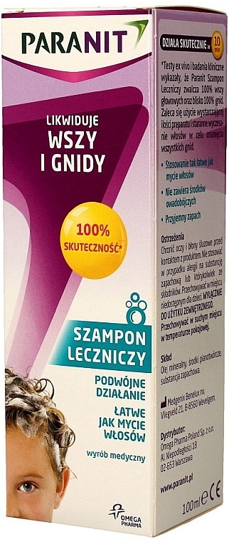 szampon na wszy zieolny