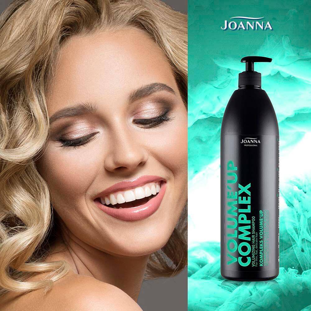 szampon nadający objętość do włosów cienkich i delikatnych 1000ml joanna