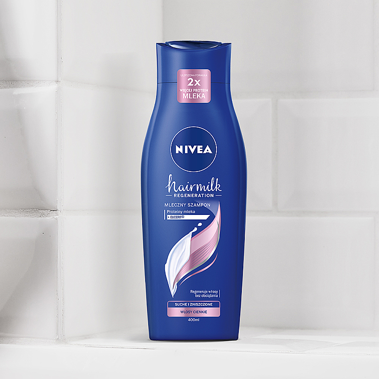 szampon nivea hairmilk włosy cienkie