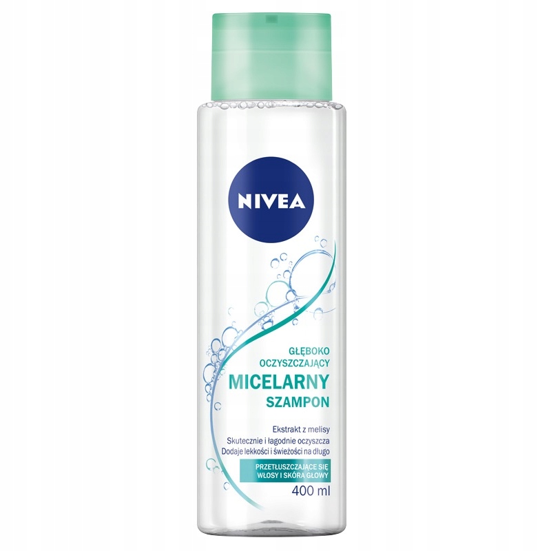 szampon nivea szampon miceralny melisa cytrynowa