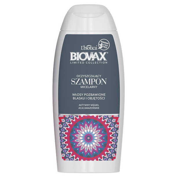 szampon oczyszczający biovax wegiel