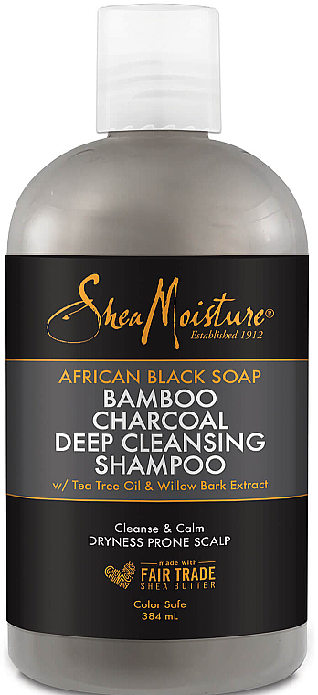 szampon oczyszczający czarne włosy