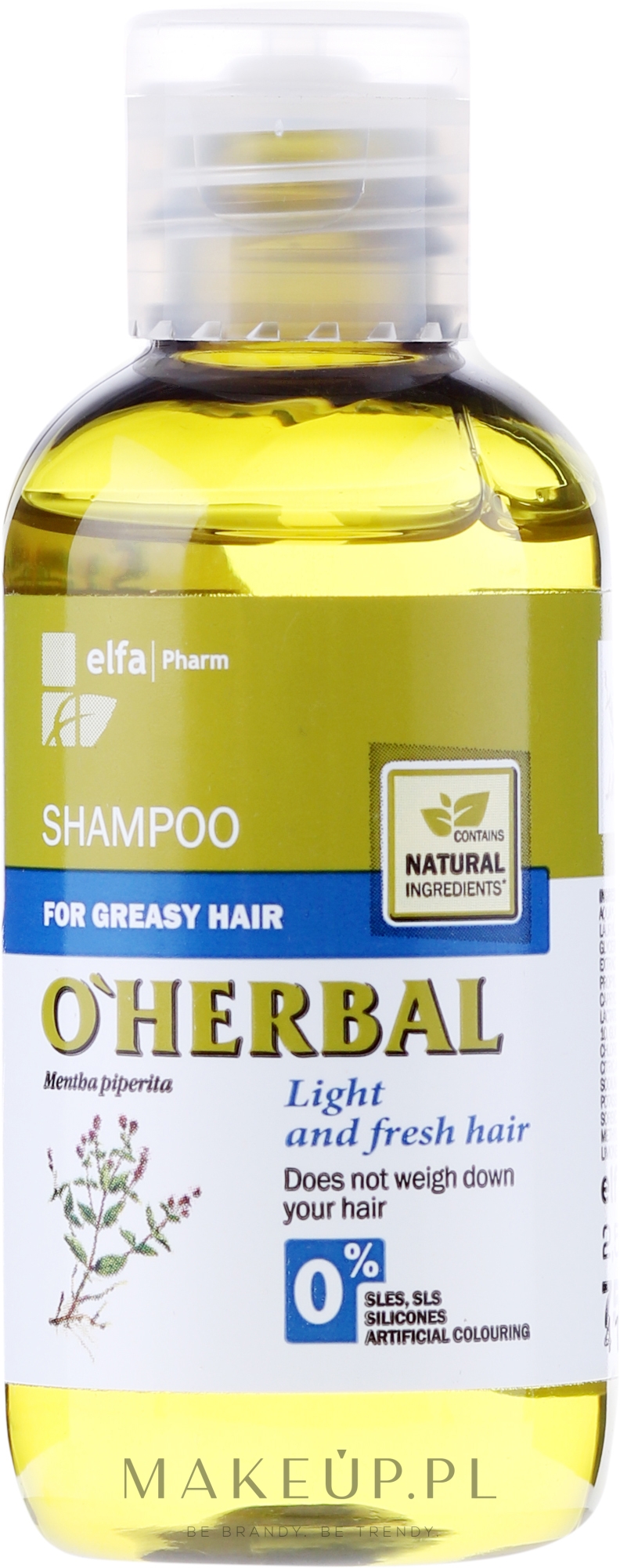 szampon oherbal do włosów przetłuszczających się blog