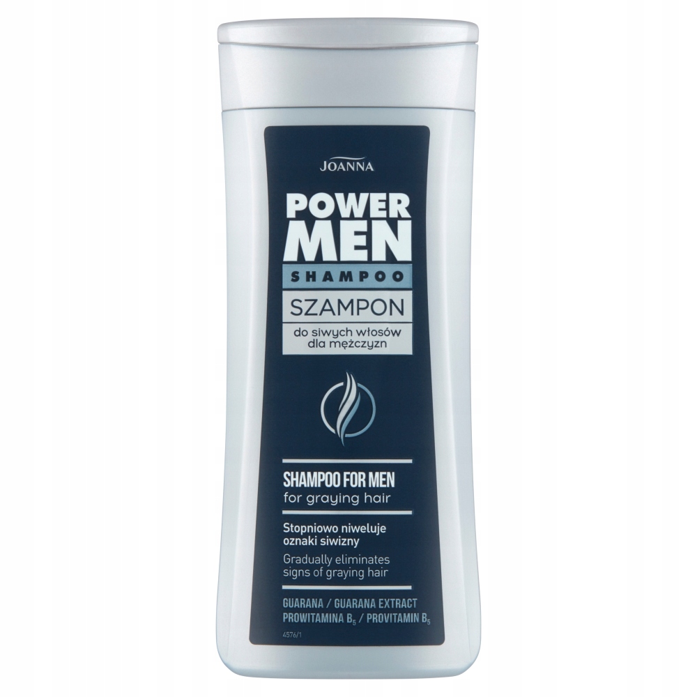 szampon pokrywający siwe włosy dla mężczyzn