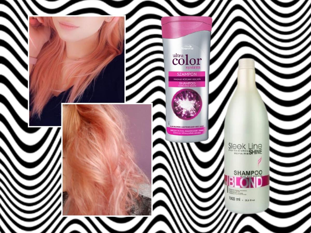 szampon profesjonalny do włosów różowych