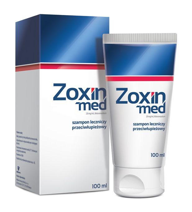 szampon przeciwłupieżowy zoxin med saszetka