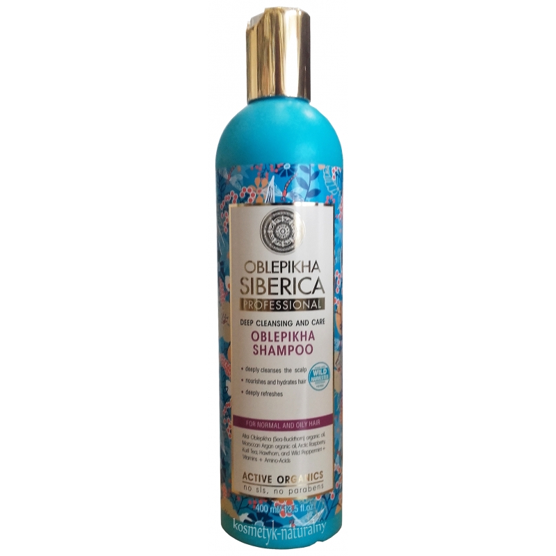 szampon rokitnikowy głębokie oczyszczenie i pielęgnacja natura siberica