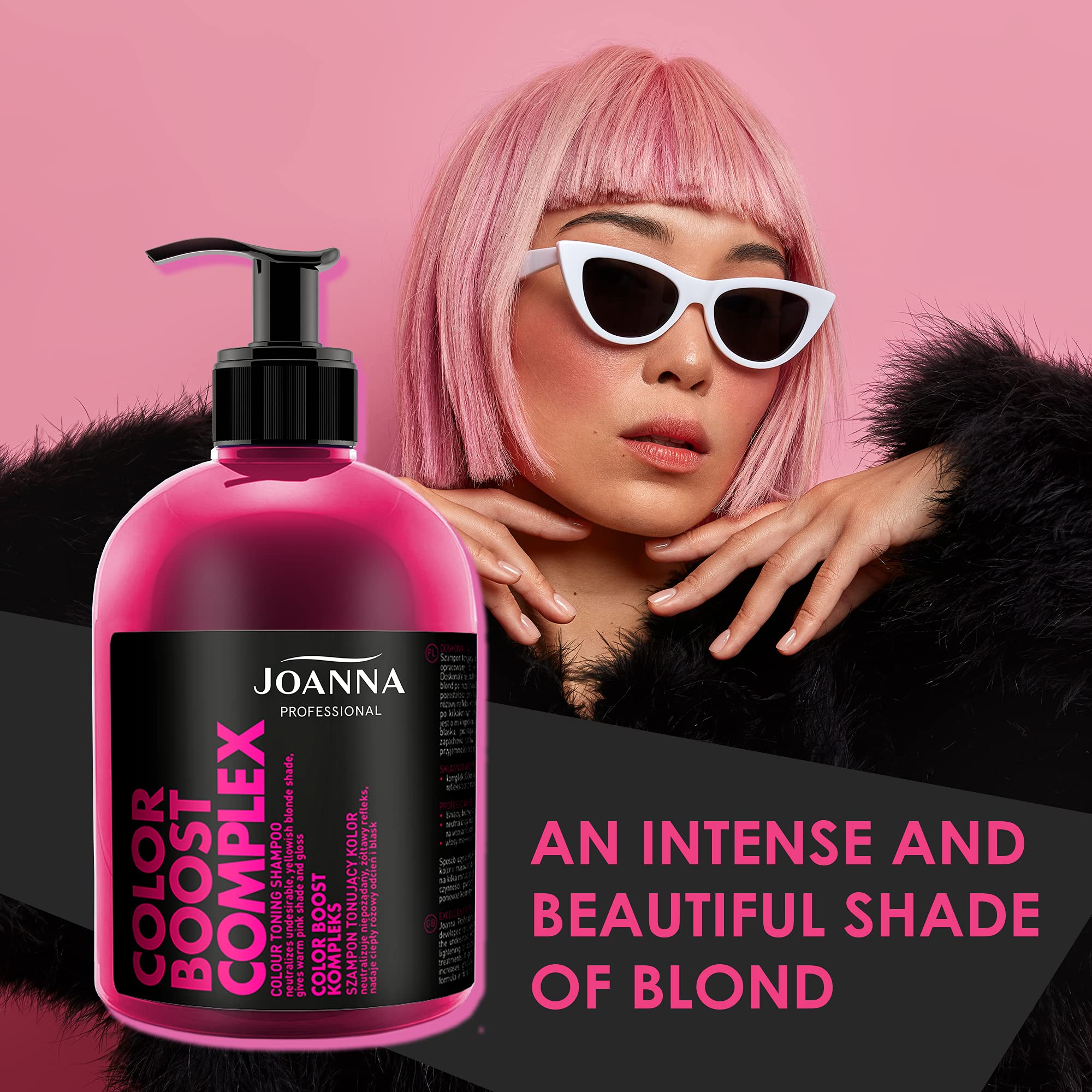 szampon rozowy z joanny