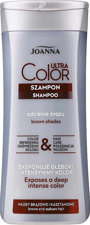 szampon włosy brązowe