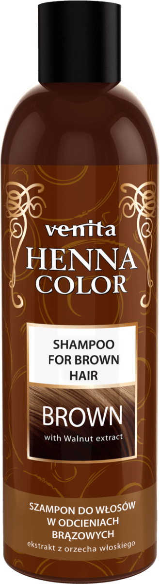szampon z henną do brązowych