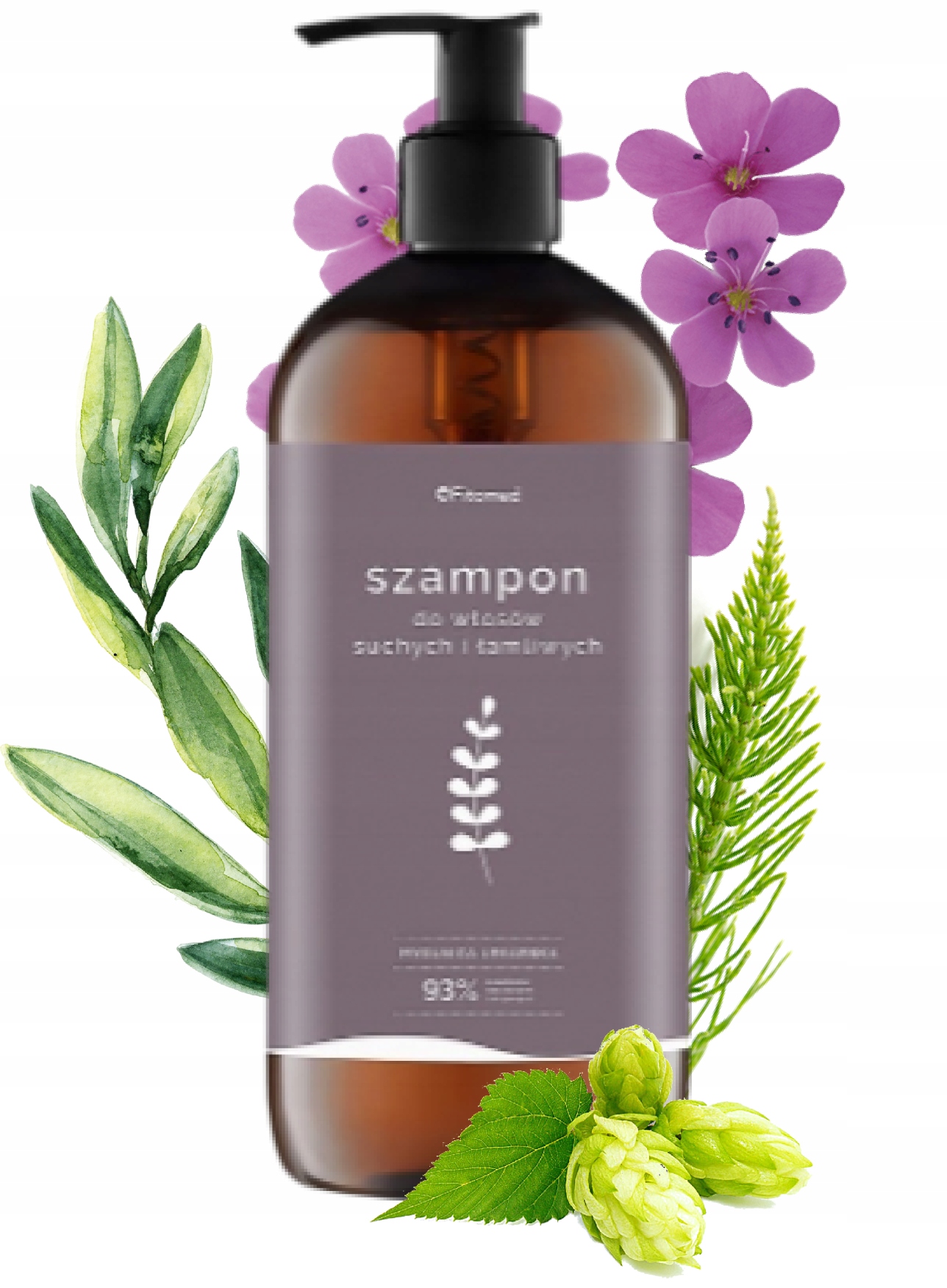 szampon ziołowy do włosów suchych fitomed