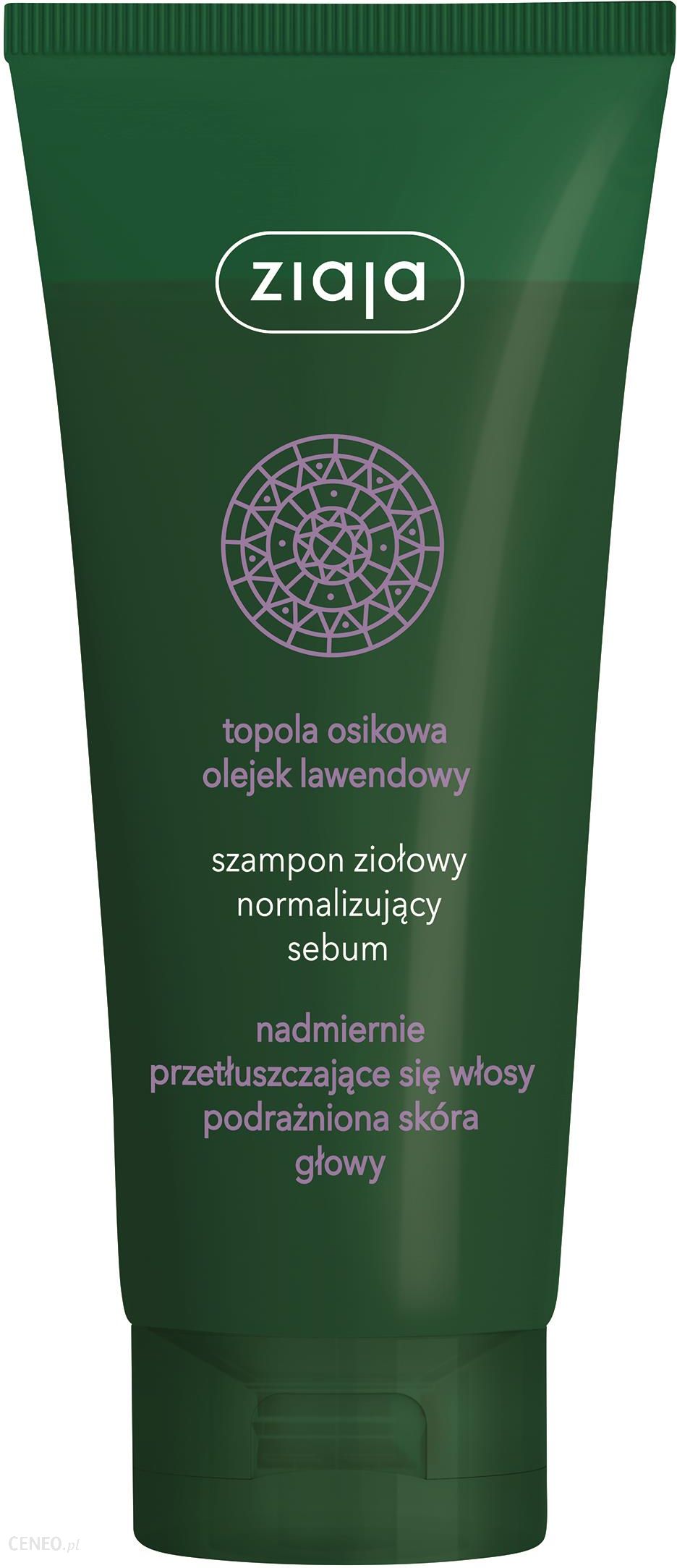 szampon ziołowy normalizujący sebum