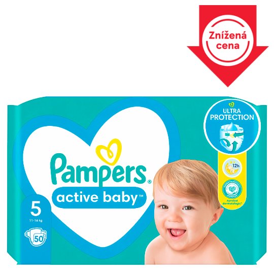 tesco pampers active baby 5