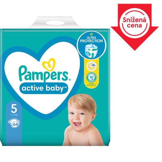 tesco pampers active baby 5