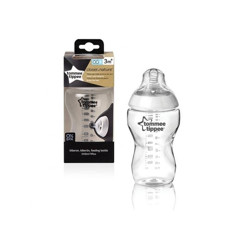 Tommee Tippee Closer To Nature Butelka do karmienia 3m+
