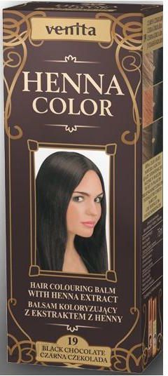 venita henna color szampon do włosów black