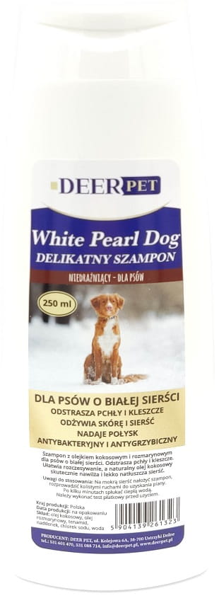 vetexpert szampon dla białych psów kotów 250ml
