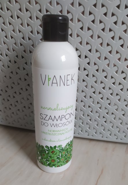 vianek normalizujący szampon do włosów seria zielona