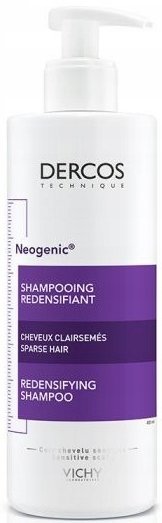 vichy dercos neogenic 400ml szampon odrastanie włosów