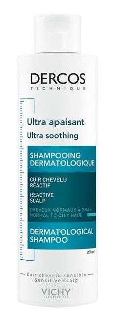 vichy dercos sensitive szampon ultrakojący