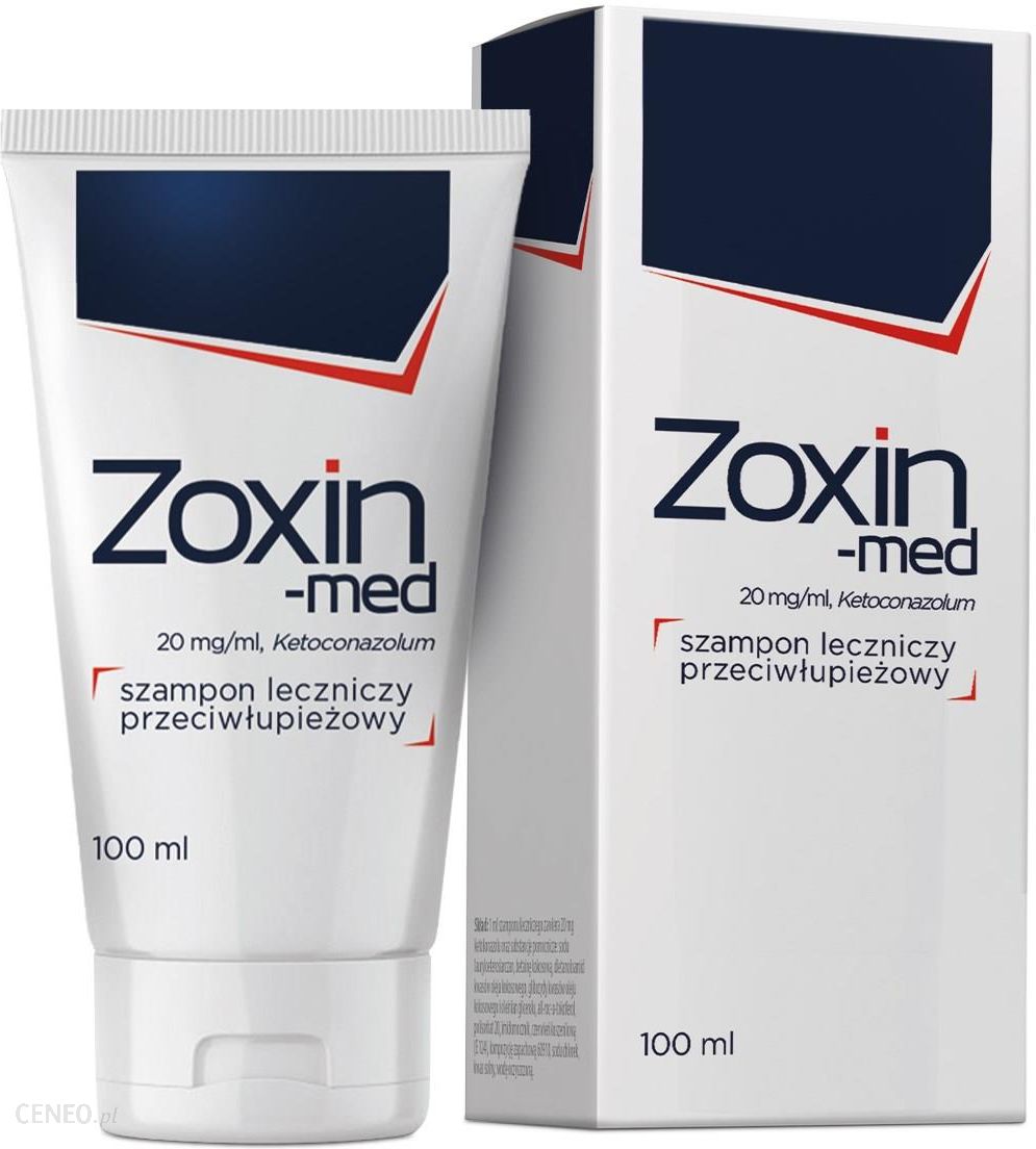 zoxin-med 20 mg ml szampon leczniczy przeciwłupieżowy