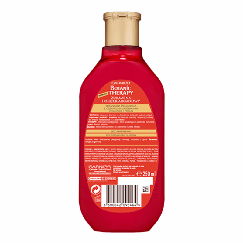 zurawina szampon garnier botanic skład